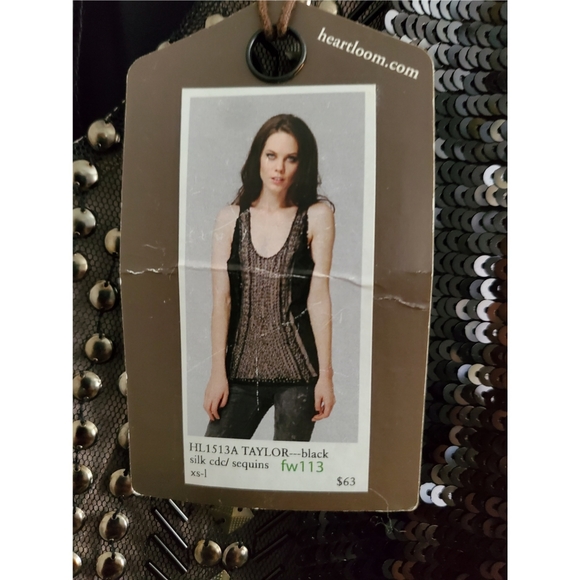 Heartloom tank top black color size XS - Picture 7 of 7